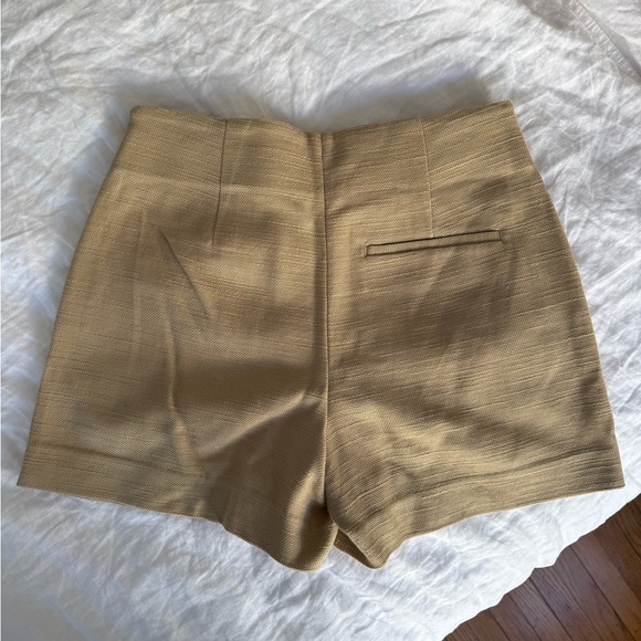 NWOT Vince Sculptural Linen Blend Panama Shorts - Picture 8 of 10